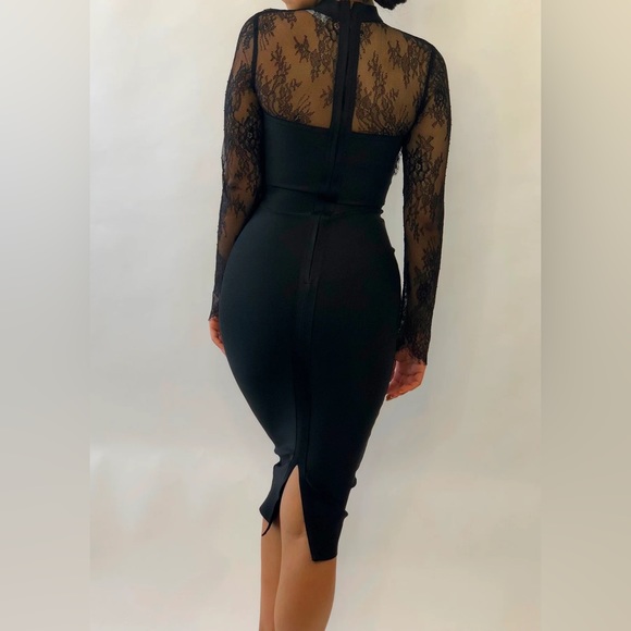LBD bandage lace dress - Picture 3 of 3